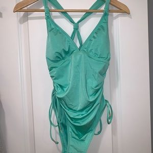 Athleta Aqualuxe One PMIGR swimsuit NWT